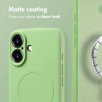 imoshion Colour Back Cover with MagSafe Apple iPhone 16 - Green