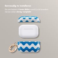 Selencia Vivid Case Apple AirPods Pro 2 - Wave Vibes Classic Blue