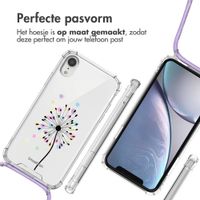 imoshion Design hoesje met koord Apple iPhone Xr - Sandstone Dandelion