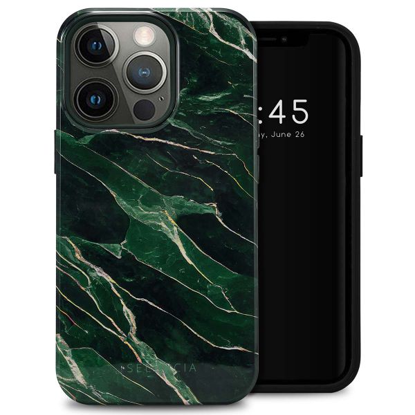 Selencia Vivid Tough Backcover iPhone 13 Pro - Chic Marble Quartz