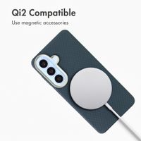 Accezz Mesh Back Cover with MagSafe Samsung Galaxy S26 - Dark Blue