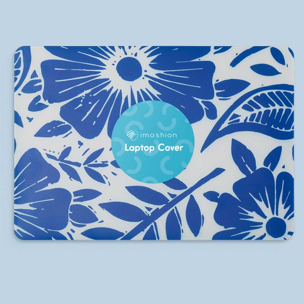 imoshion Design Laptop Cover Apple MacBook Air 15 inch (2023 / 2024 M3 chip / 2025 M4 chip) - Flower Tile