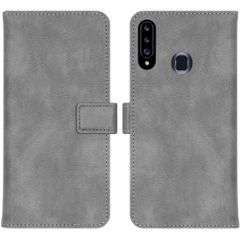 imoshion Luxe Bookcase Samsung Galaxy A20s - Grijs