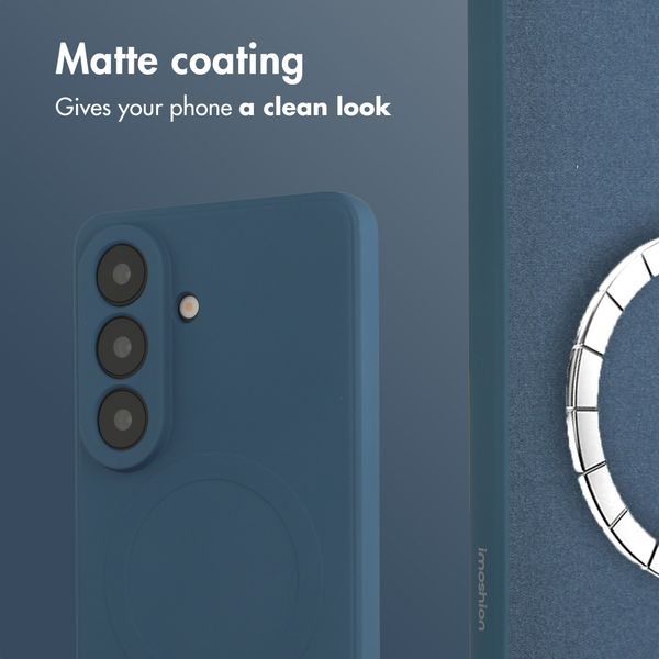 imoshion Colour Back Cover with MagSafe Samsung Galaxy S26 Plus - Dark Blue