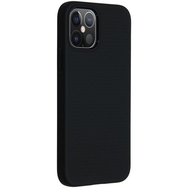 Spigen Liquid Air™ Backcover Apple iPhone 12 (Pro) - Zwart