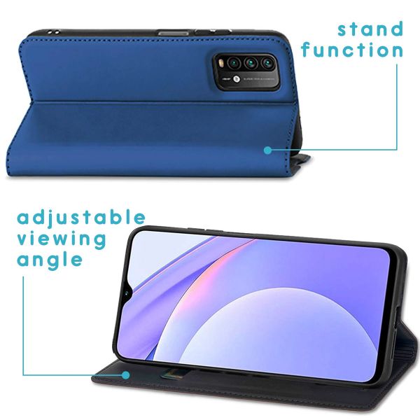 imoshion Slim Folio Bookcase Xiaomi Redmi 9T - Donkerblauw