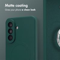 imoshion Colour Back Cover with MagSafe Samsung Galaxy A37 (5G) - Dark Green