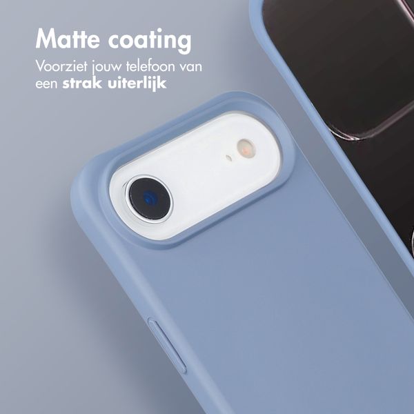 imoshion Color Backcover met afneembaar koord met MagSafe Apple iPhone Air - Ash Blue