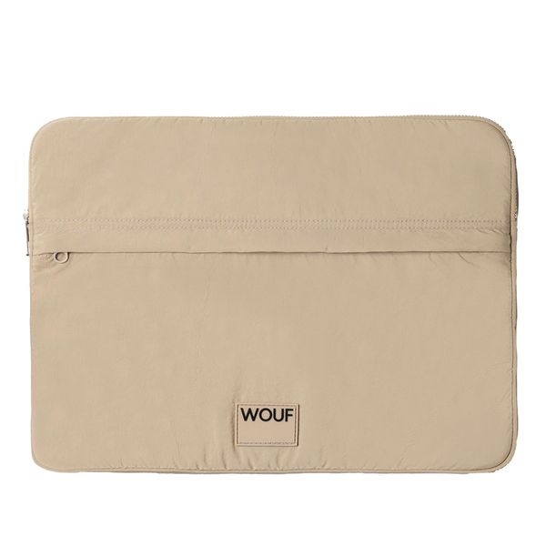 Wouf Downtown Laptop hoes 13-14 inch - Laptopsleeve - Oatmilk