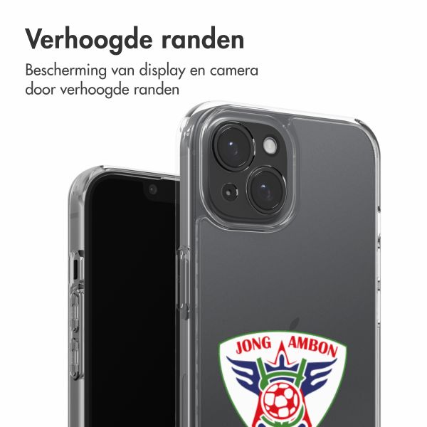Clear Backcover Apple iPhone 15 - S.V. Jong Ambon