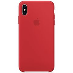Apple Silicone Backcover Apple iPhone Xs Max - Red