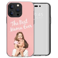 Ontwerp je eigen Apple iPhone 14 Pro Max gel hoesje - Transparant