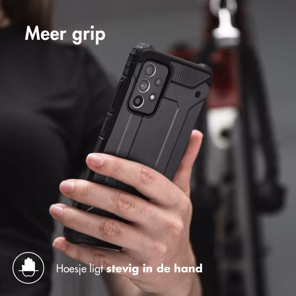 imoshion Rugged Xtreme Backcover Samsung Galaxy A12 - Zwart