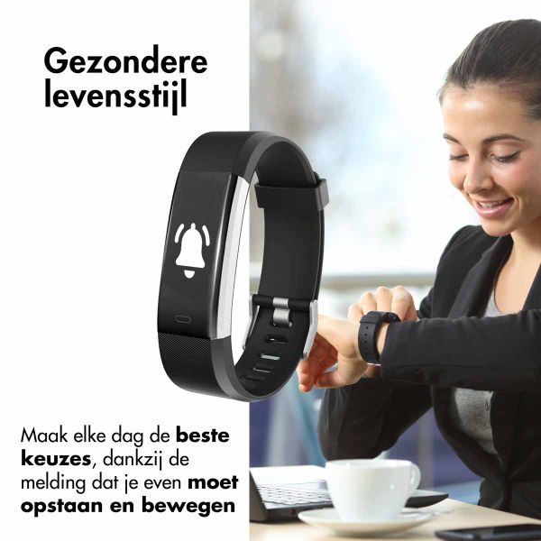 Lintelek Activity tracker ID115Plus HR - Zwart