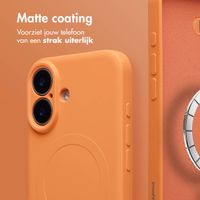 imoshion Color Backcover met MagSafe Apple iPhone 16 - Neon Orange