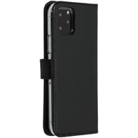 Selencia Echt Leren Bookcase Apple iPhone 11 Pro - Zwart