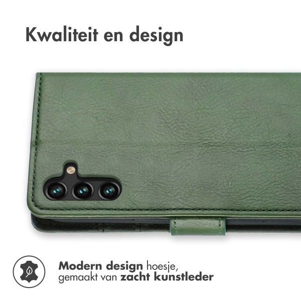 imoshion Luxe Bookcase Samsung Galaxy A13 (5G) / A04s - Groen