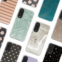 imoshion Design hoesje Samsung Galaxy S25 Edge - Leaves Line-Art