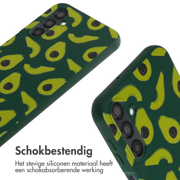 imoshion Siliconen design hoesje met koord Samsung Galaxy A25 (5G) - Avocado Green