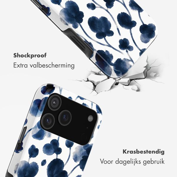 Selencia Vivid Backcover met MagSafe Apple iPhone 18 Pro / 17 Pro - Midnight Blossom