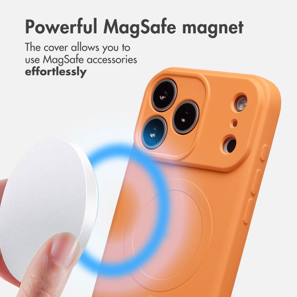 imoshion Colour Back Cover with MagSafe Apple iPhone 17 Pro Max - Orange