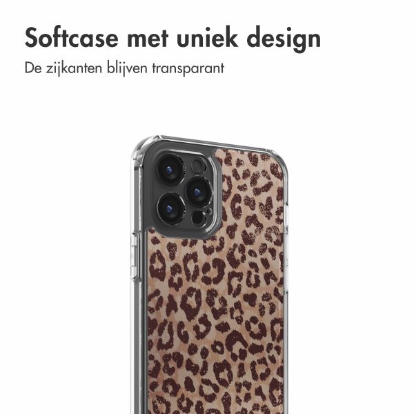 imoshion Design hoesje Apple iPhone 12 (Pro) - Leopard Mood