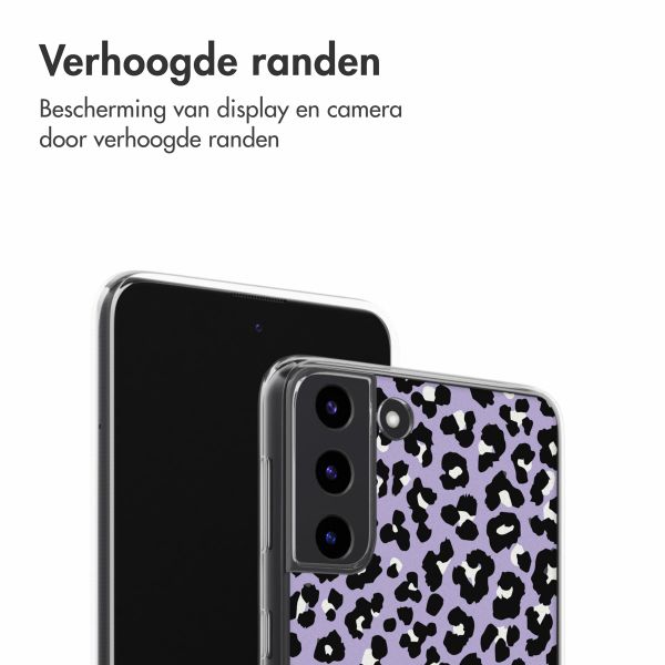 imoshion Design hoesje Samsung Galaxy A51 - Leopard Lilac