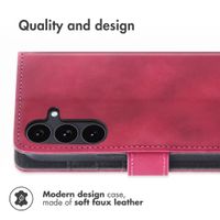 imoshion Bookcase with Strap Samsung Galaxy S26 FE - Red