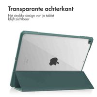 imoshion Trifold Hardcase Bookcase Apple iPad 9 (2021) 10.2 inch / iPad 8 (2020) 10.2 inch / iPad 7 (2019) 10.2 inch - Groen