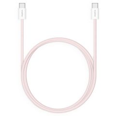 imoshion USB-C naar USB-C kabel - Braided - 2 meter - Roze