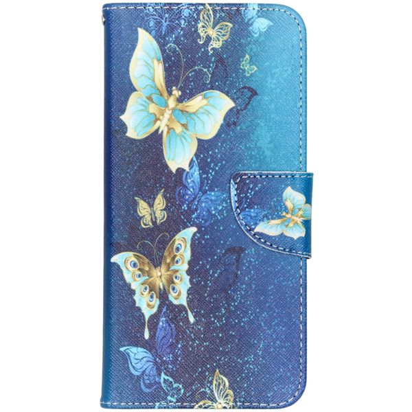 Design Softcase Bookcase Samsung Galaxy A70