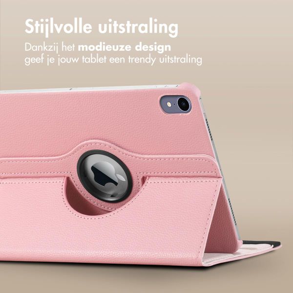 imoshion 360° draaibare Bookcase iPad Mini 7 (2024) / iPad Mini 6 (2021) - Roze