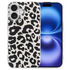 imoshion Design hoesje Apple iPhone 16 - Leopard Transparent