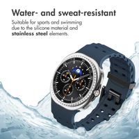 imoshion Ocean Silicone Band Samsung Galaxy Watch 9 (40/44mm) / Watch 8 (40/44mm) / Classic (46mm) - Dark Blue