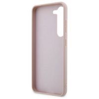 Guess 4G Metal Logo Backcover Samsung Galaxy S24 Plus - Roze