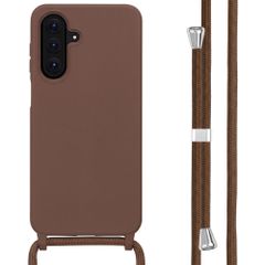 imoshion Siliconen hoesje met koord Samsung Galaxy A37 (5G) - Bruin
