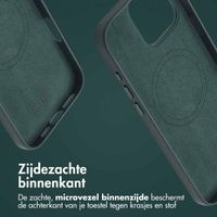 Accezz MagSafe Leather Backcover Apple iPhone 16 Pro Max - Cedar Green