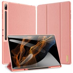 Dux Ducis Domo Bookcase Samsung Galaxy Tab S10 Ultra / S9 Ultra / S8 Ultra - Roze