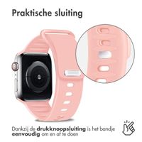 imoshion Siliconen bandje Apple Watch Series 1-9 / SE - 38/40/41 mm / Series 10 - 42 mm - Roze