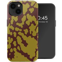 Selencia Vivid Backcover met MagSafe Apple iPhone 14 - Moo'd Olive Dust