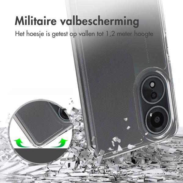 Accezz Xtreme Impact Backcover Oppo A58 - Transparant