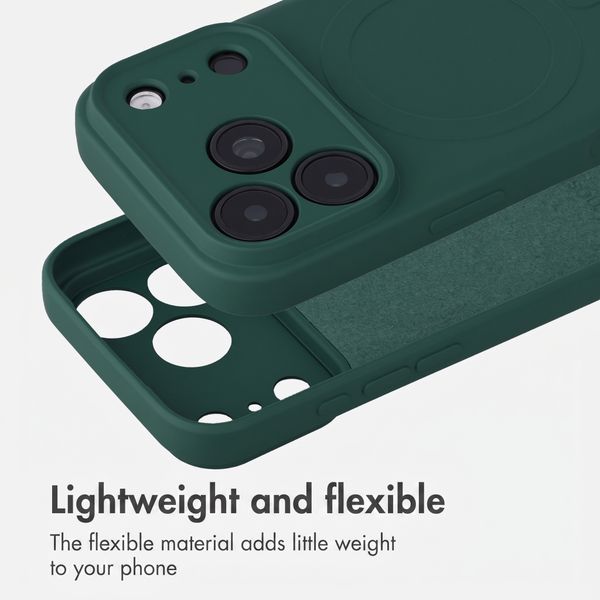 imoshion Colour Back Cover with MagSafe Apple iPhone 18 Pro / 17 Pro - Dark Green