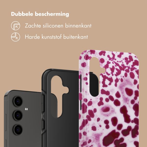 Selencia Vivid Backcover Samsung Galaxy S24 FE - Cosmic Orchid