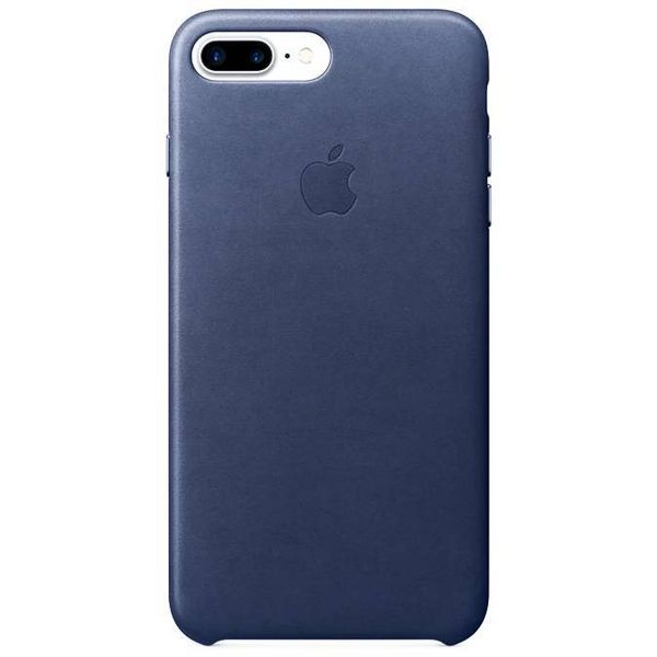 Apple Leather Backcover iPhone 8 Plus / 7 Plus - Midnight Blue