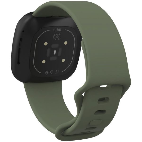 imoshion Siliconen bandje Fitbit Versa 4/ 3 / Sense (2) - Groen
