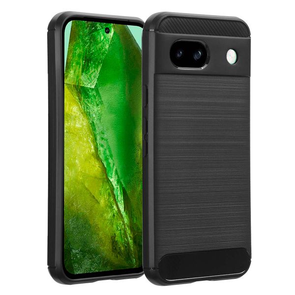 imoshion Brushed Backcover Google Pixel 8a - Zwart