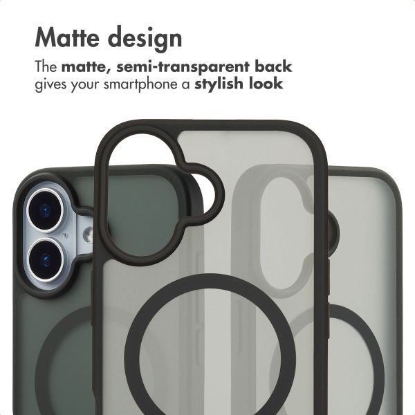 imoshion Colour Guard Back Cover with MagSafe Apple iPhone 17 - Black