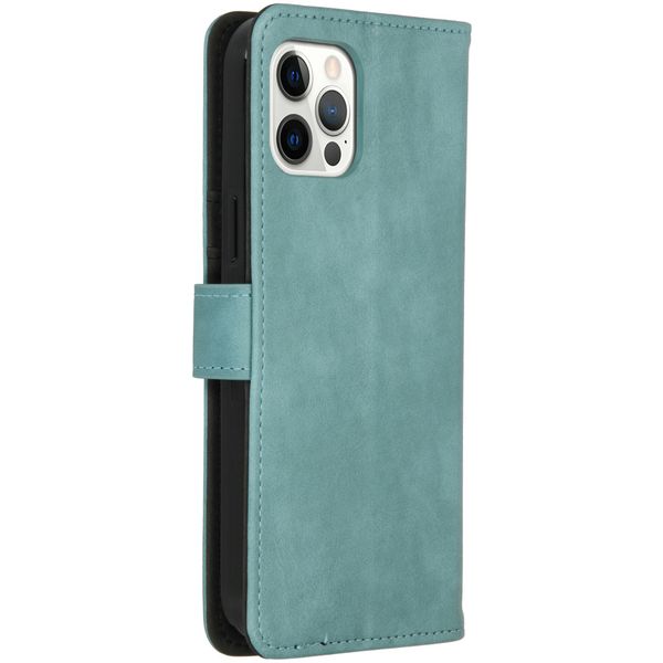 imoshion Luxe Bookcase Apple iPhone 12 (Pro) - Lichtblauw