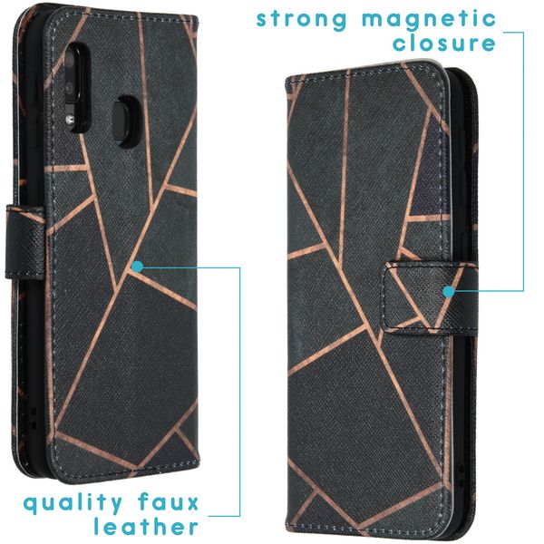 imoshion Design Softcase Bookcase Samsung Galaxy A20e