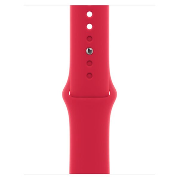 Apple Sport Band Apple Watch Series 1 t/m 9 / SE (38/40/41 mm) | Series 10 / 11 (42 mm) - Red
